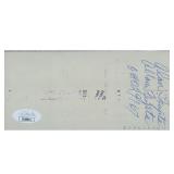 Bewitched Elizabeth Montgomery Signed Cancelled...