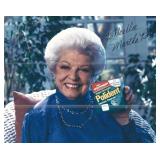 Comedienne Martha Raye signed photo