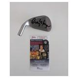 Caddyshack Cindy Morgan signed iron golf head-JSA