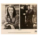 Timecop Mia Sara and Gloria Reuben signed movie...