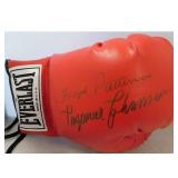 Ingemar Johansson & Floyd Patterson Signed Red...