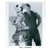 Goofy Bill Farmer signed photo. JSA Authenticated