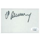 Max Schmeling Signed 3x5 Index Card