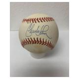 Los Angeles Dodger Charles Johnson signed baseball
