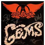 Aerosmith signed 'Gems' album