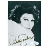 The Barefoot Contessa Ava Gardner signed photo....