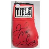 Floyd Mayweather Jr. Victor Ortiz Signed Title...