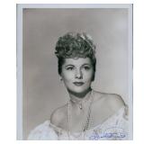 Suspicion Actress Joan Fontaine Signed 8x10...