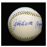 Jake LaMotta Raging Bull Signed Gold Glove...
