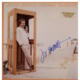 Jimmy Buffett signed Coconut Telegraph album