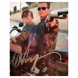 Terminator Arnold Schwarzenegger signed photo