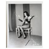 Bettie Page original Irving Klaw photo