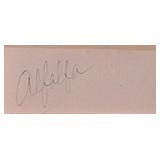 Alfalfa 'Our Gang' signature slip