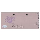Oil Tycoon Jean J Paul Getty Signed Pink...