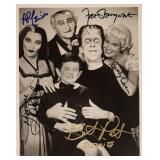 The Munster's cast signed promo photo