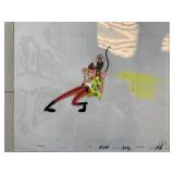 Ace Ventura original artwork and cel