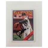 Don Robinson signed baseball card