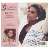 Desiree signed 45 record sleeve