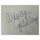 Comedian Whoopi Goldberg Autograph (4x6 Inches)