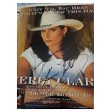 Terri Clark signed magazine photo