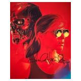 The Terminator Linda Hamilton signed photo