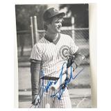 Chicago Cubs Scott Fletcher signed photo