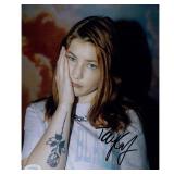 Singer Taylor Janzen Signed Photo JSA...