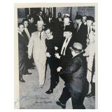 JFK Assassination Jim Leavelle signed photo