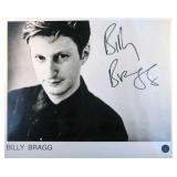 Billy Bragg signed photo