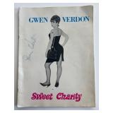 Sweet Charity cast signed booklet