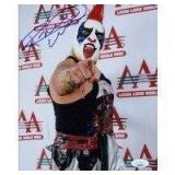 AAA Psycho Clown Lucha Libre Signed Photo