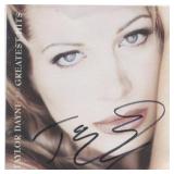 Taylor Dayne signed CD cover