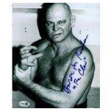 WWE WWF Wrestler Baron Von Raschke Signed Photo