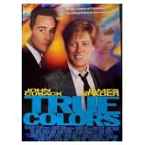 True Colors 1991 Original Movie Poster