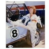 Vikki Carr Singer Signed 8x10 Glossy Photo JSA...