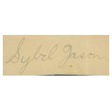 Little Big Shot Sybil Jason signature