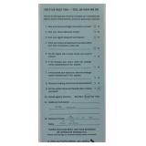 Astronaut James Irwin signed survey