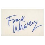 Frank Whaley "Pulp Fiction "signature cut