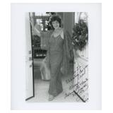 Model Dolores Del Monte signed photo