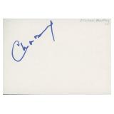 Dawsons Creek Chad Michael Murray signature cut