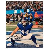 NY Giants Cam Skattebo signed photo