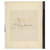 Cartoonist Billy Ireland signature cut