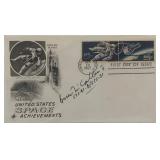 Astronaut Bruce McCandless II signed FDC