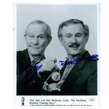 Smothers Brothers Tom And Dick Signed Photo JSA...