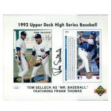 Mr. Baseball Tom Selleck Signed Promo Page JSA...