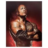 The Rock Dwayne Johnson signed photo