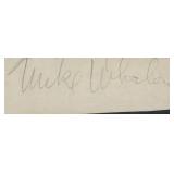 Michael Whalen signature cut