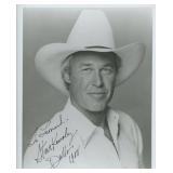 Dallas Steve Kanaly signed photo