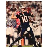New England Patriots Mac Jones signed photo