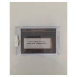Gordon "Sting" Thomas book relic